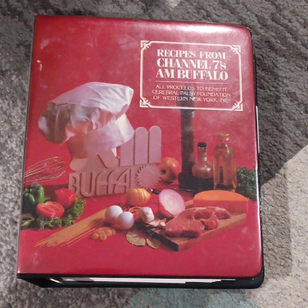 Red Recipe Binder Cook Book